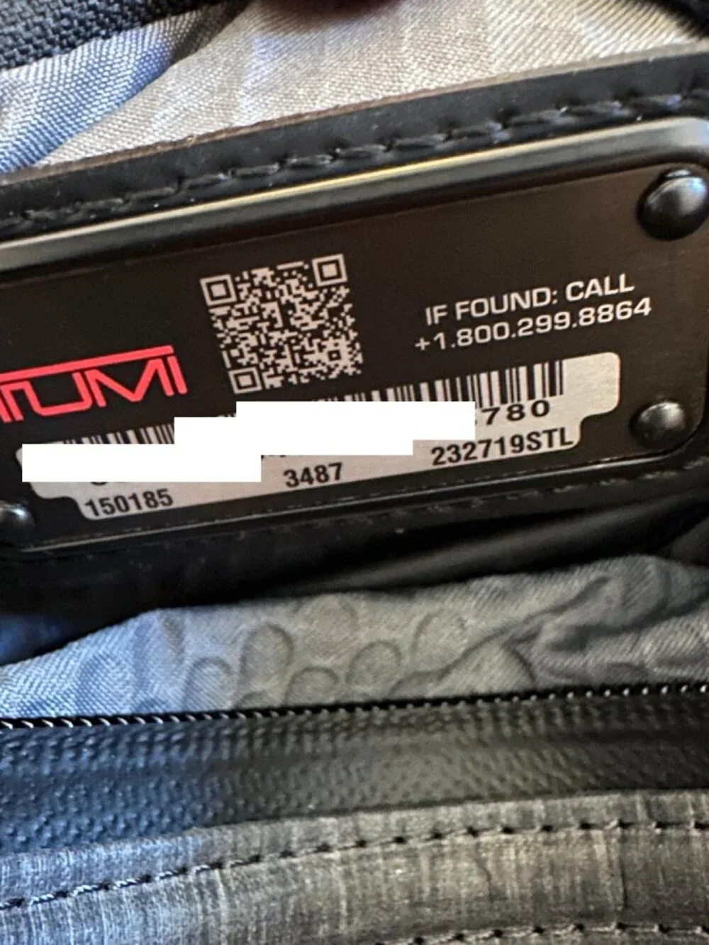 Tumi Alpha Bravo Expedition Backpack - Steel / Orange